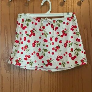Pinup style swim skirt